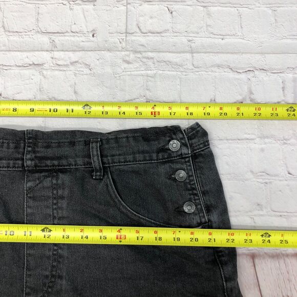 Free People Charcoal Denim Romper - Picture 6 of 16